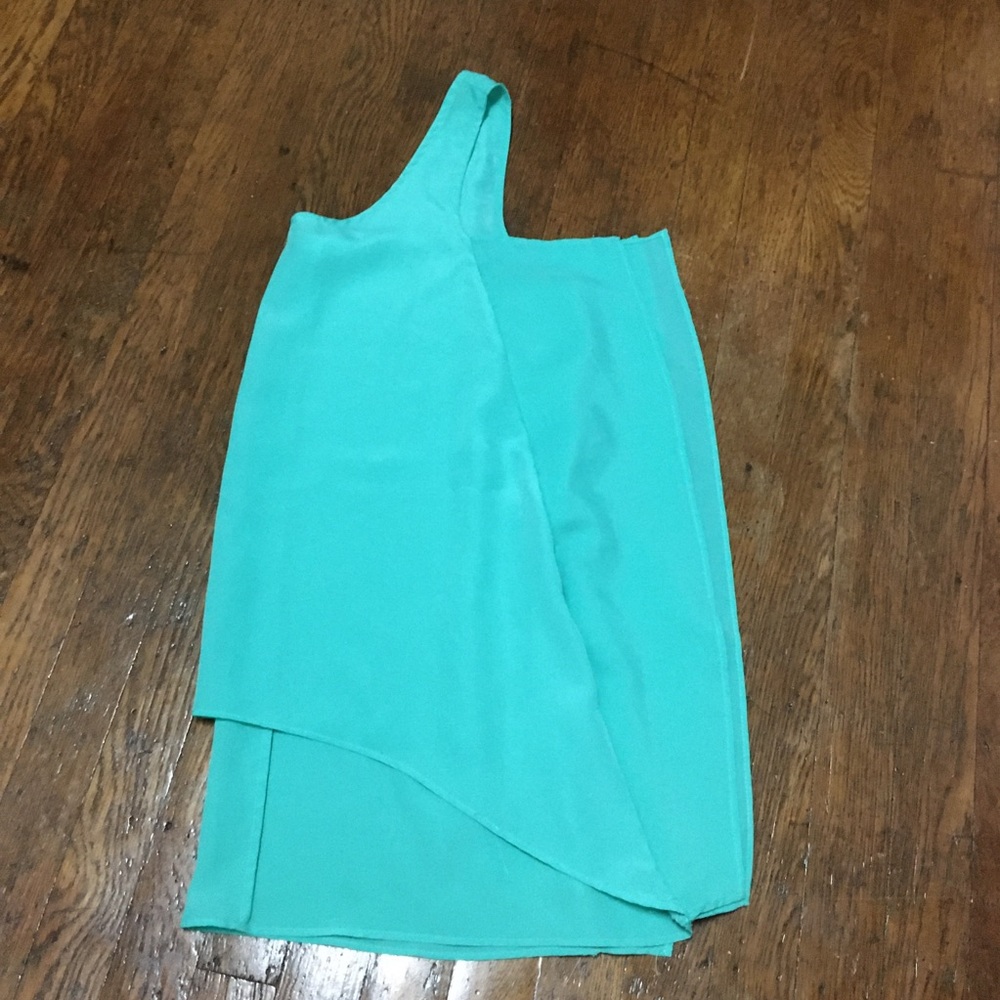 Bcbgeneration High Low Mint Green Sleeveless Top - image 8